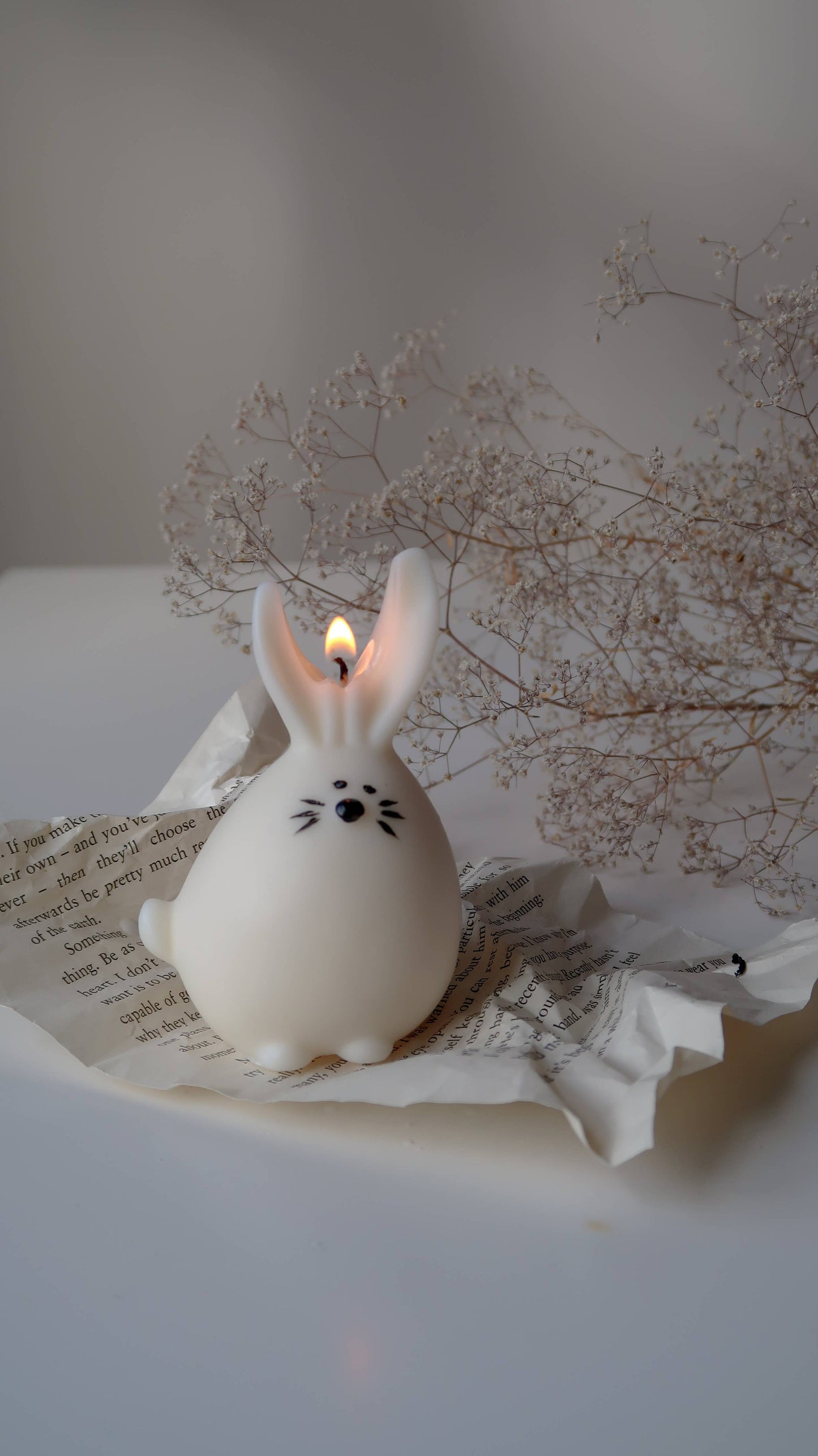 Jeune Home - Cute bunny soy candle | Easter decor