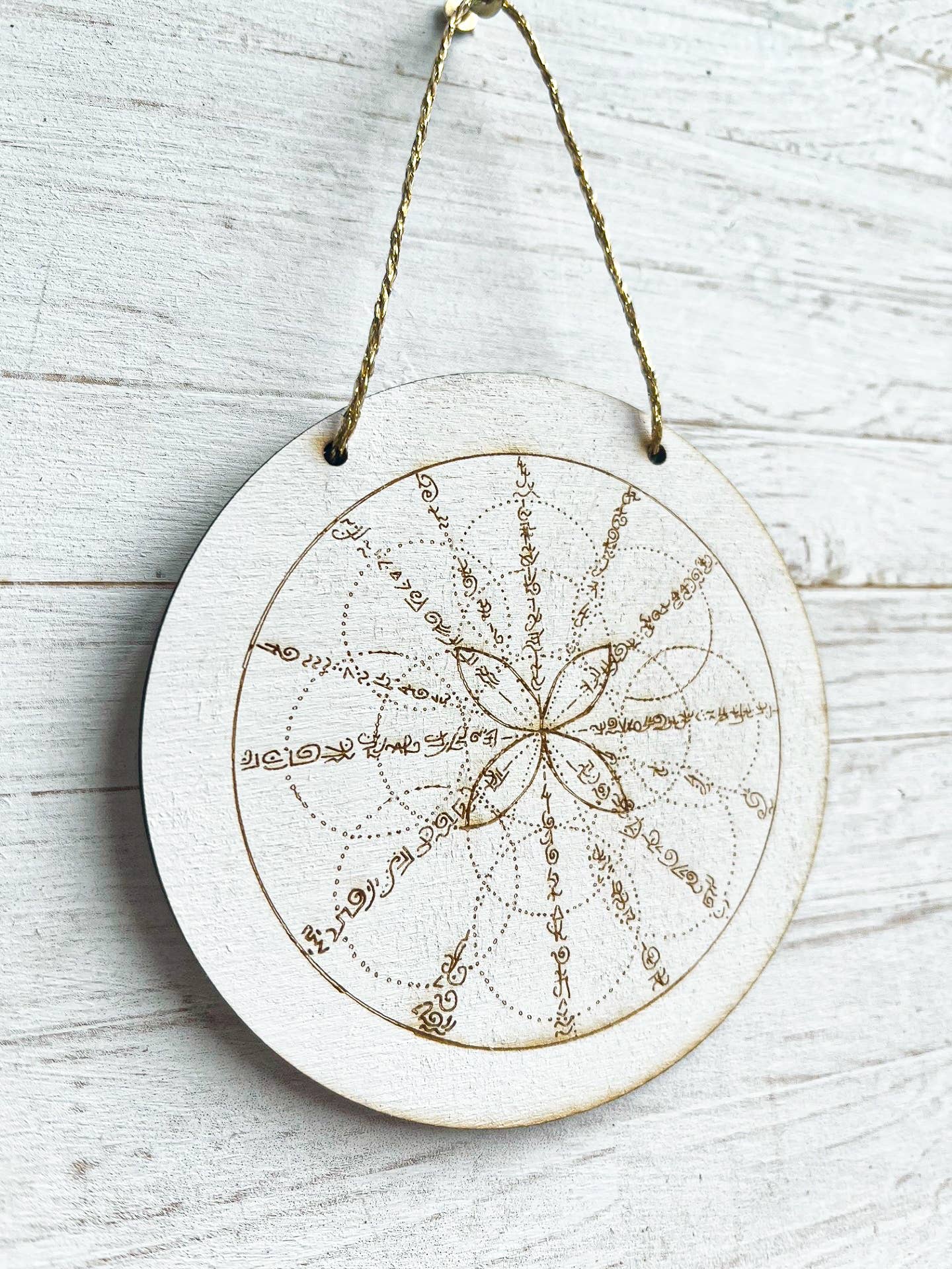 Gorgeous Little Bits - Infinite Creation Light Code Circular Hanging Decoration