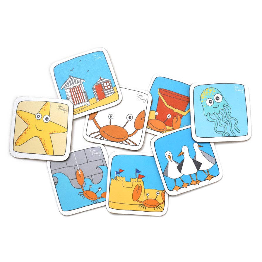 Gone Crabbing - Beach Hut Placemat