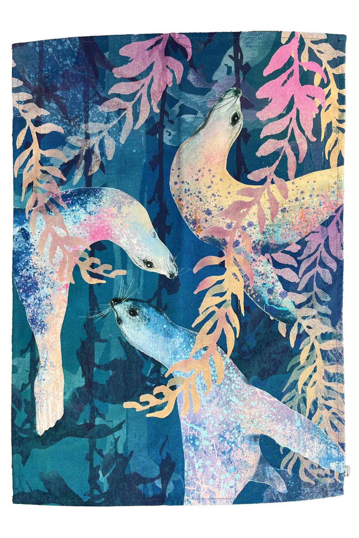 Dollyhotdogs - Seal Tea Towel