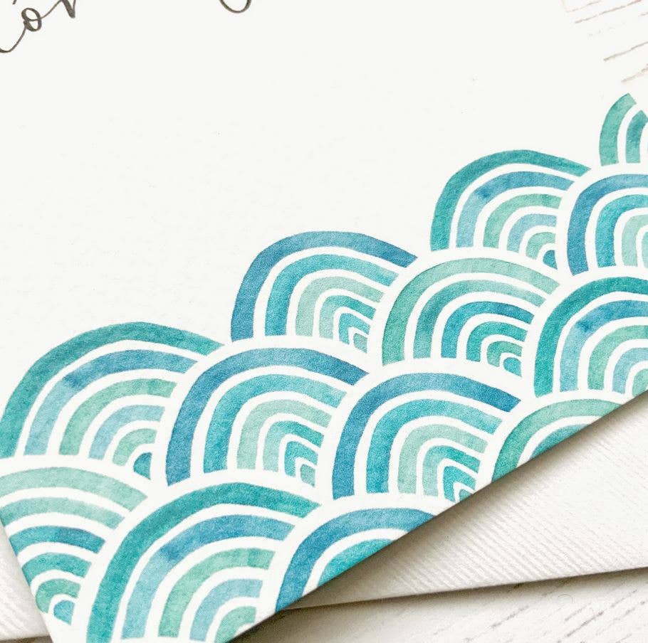 Welsh Love Card - Mor o Gariad