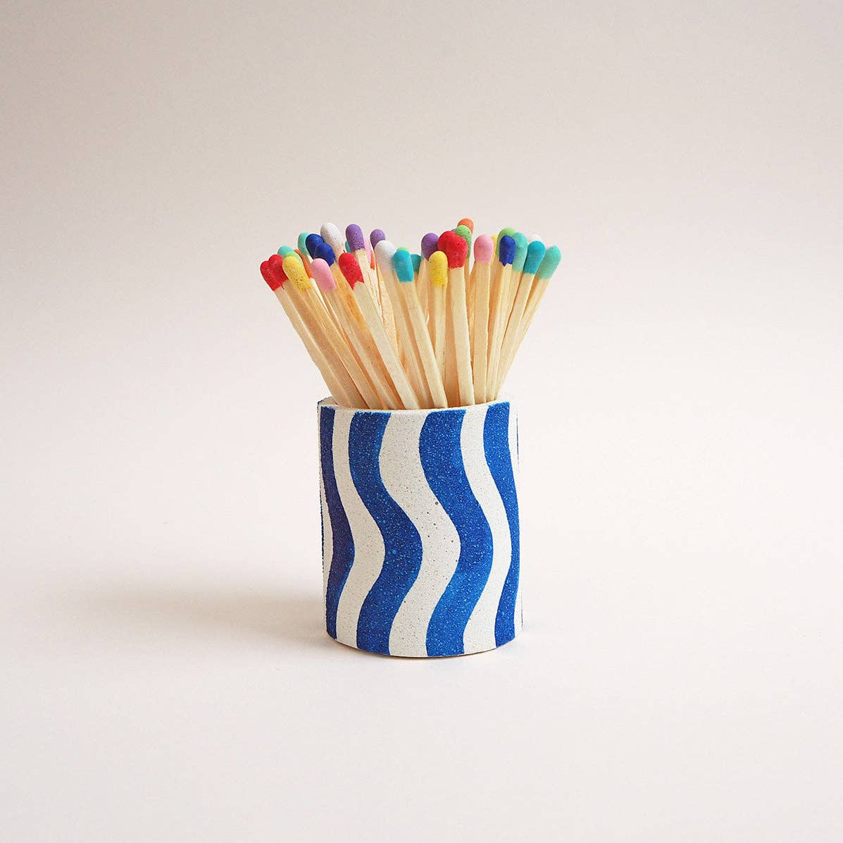 Hello Marilu Squiggles Match Stick Holders