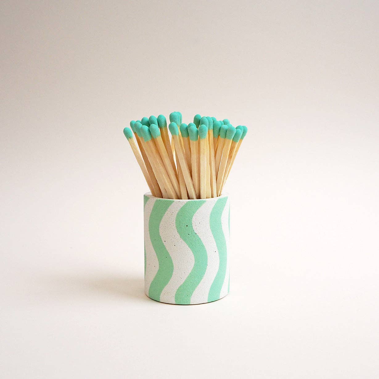 Hello Marilu Squiggles Match Stick Holders