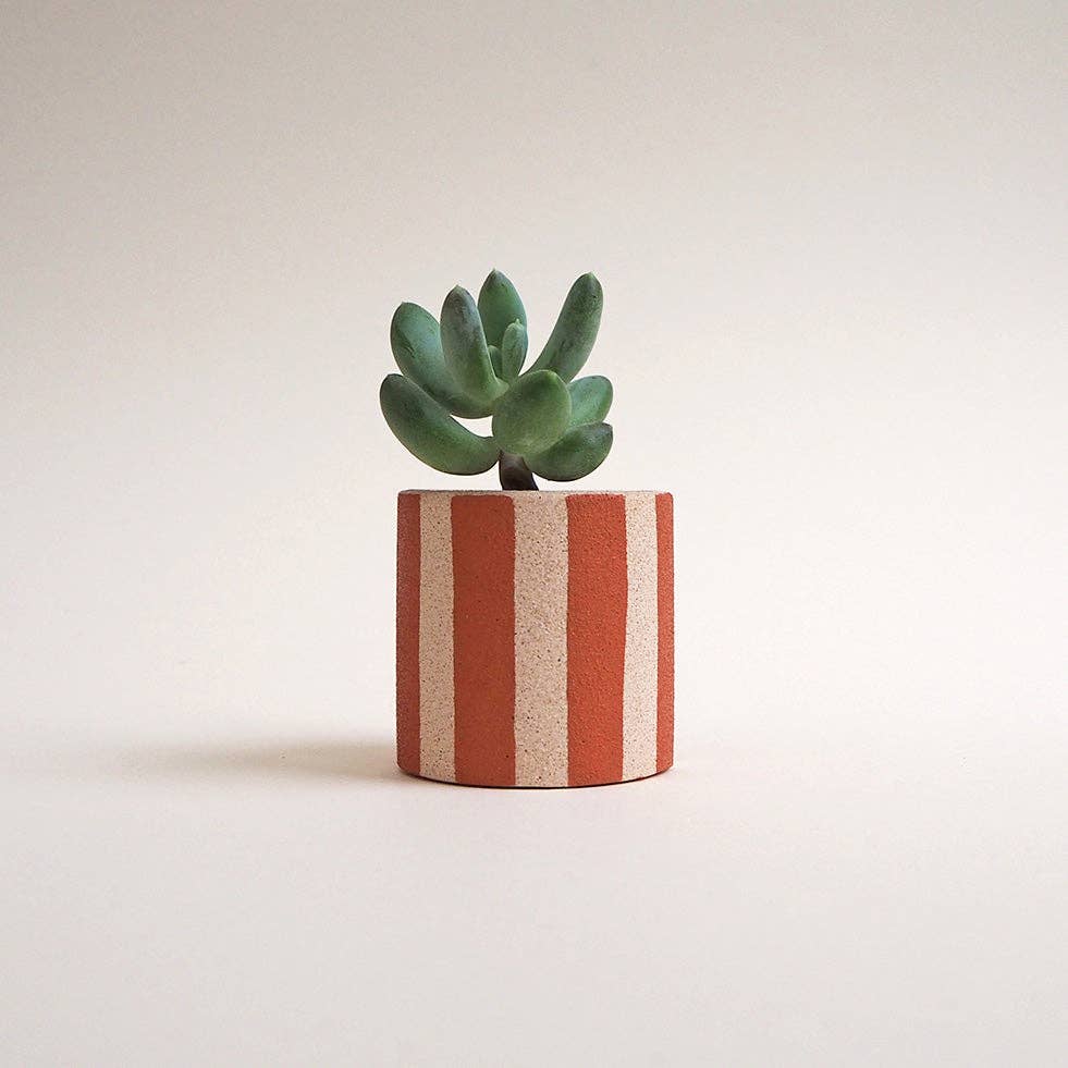 Hello Marilu Mini Stripy Pot