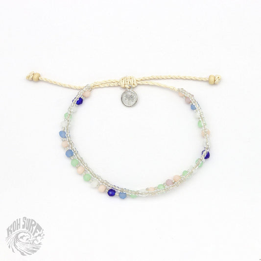 Pineapple Island -  Kanawa Beach Beaded Bracelet, Surf Bracelet by Koh Surf : Summer Tone PAL-142s
