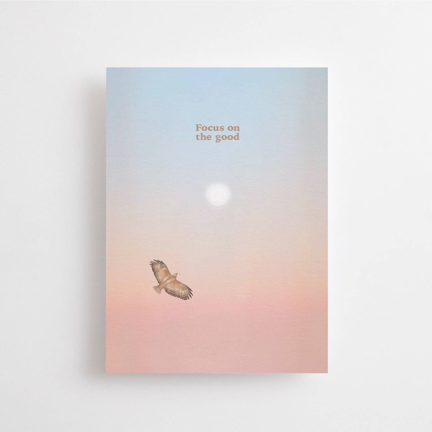 Anna Cosma - FOCUS ON THE GOOD - CARD - OMBRE SUNRISE - POSTCARD