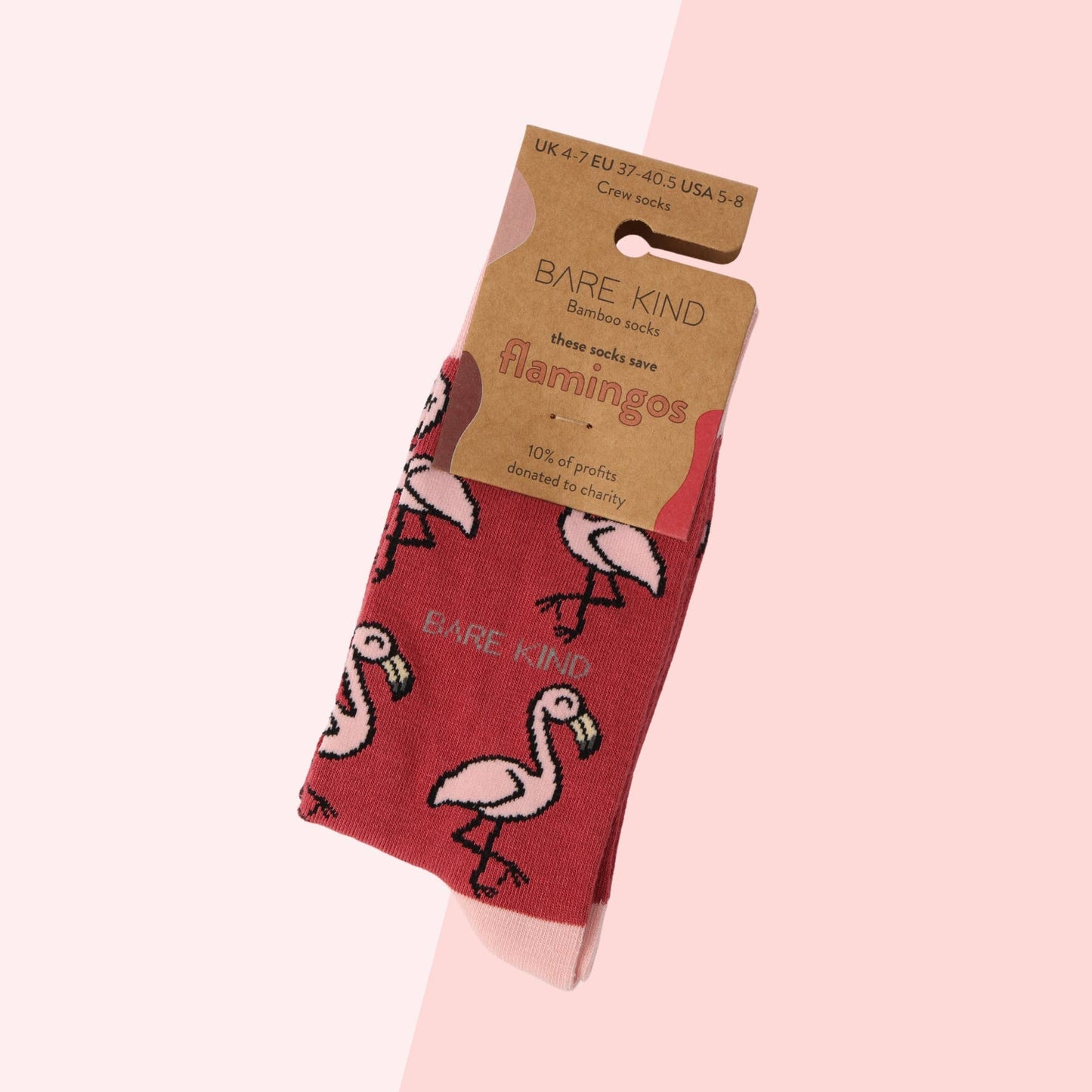 Bare Kind - Flamingo Socks