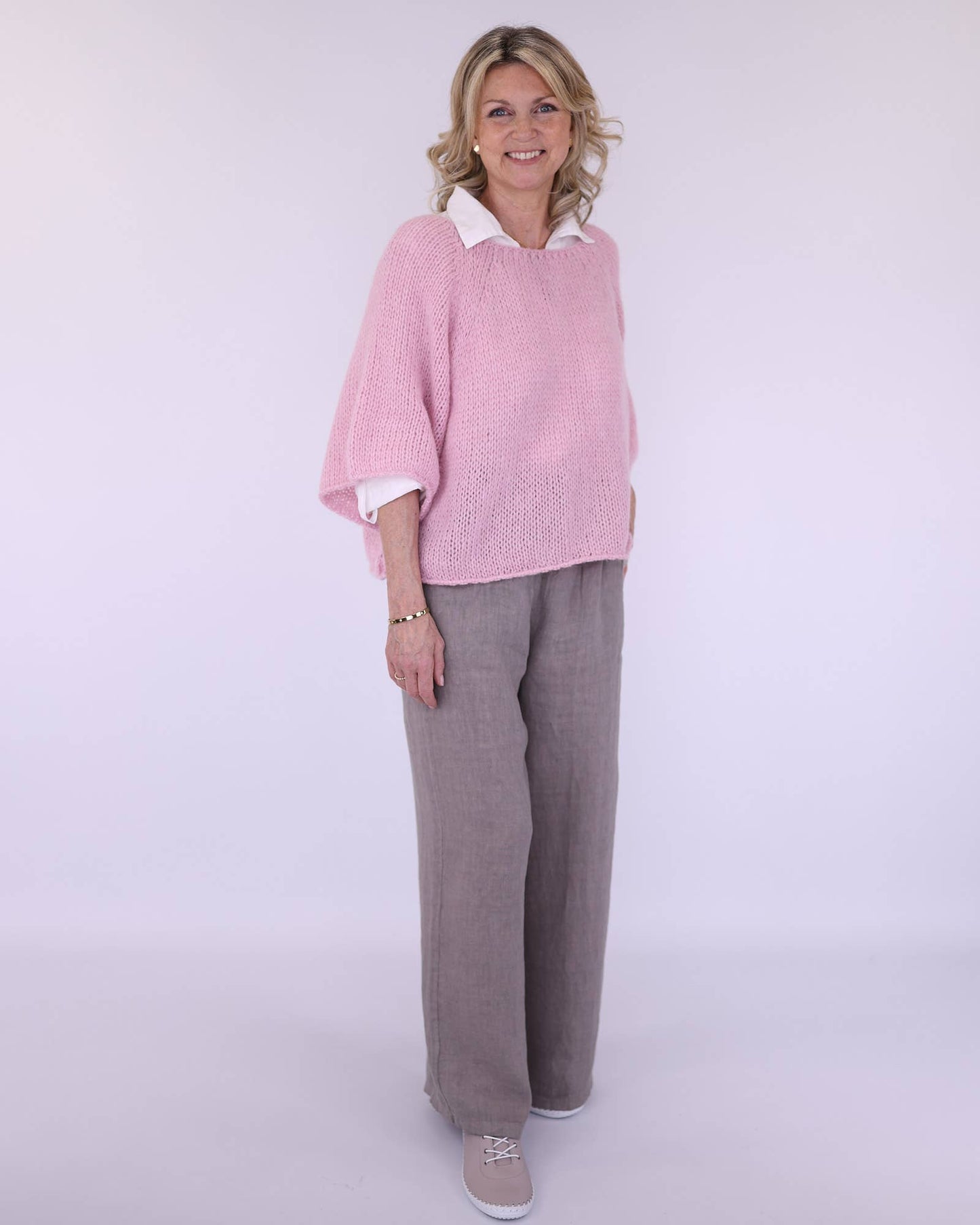 Cadenza Italy Ltd - Alpaca Blend Swing Jumper