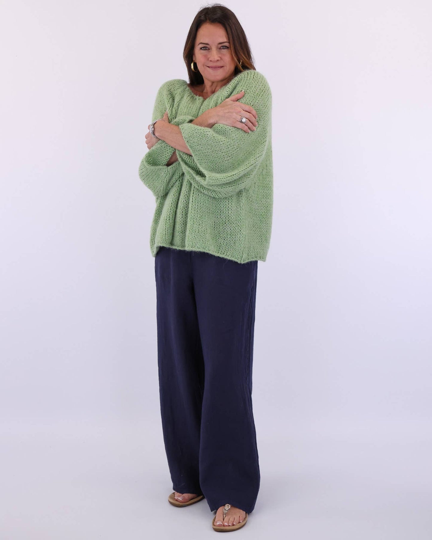 Cadenza Italy Ltd - Alpaca Blend Swing Jumper