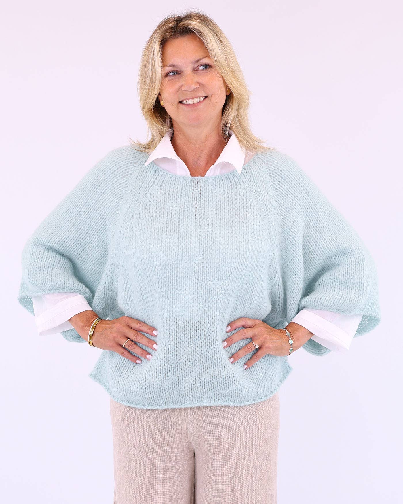 Alpaca Blend Swing Jumper