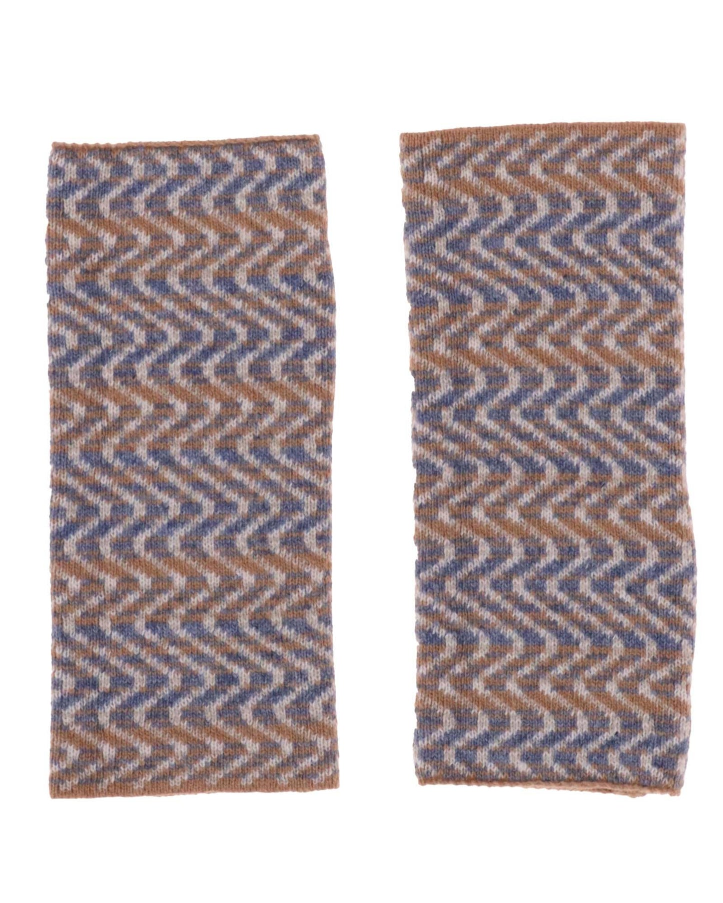 Cadenza Italy Ltd - Cashmere Blend Ripple Wrist Warmers