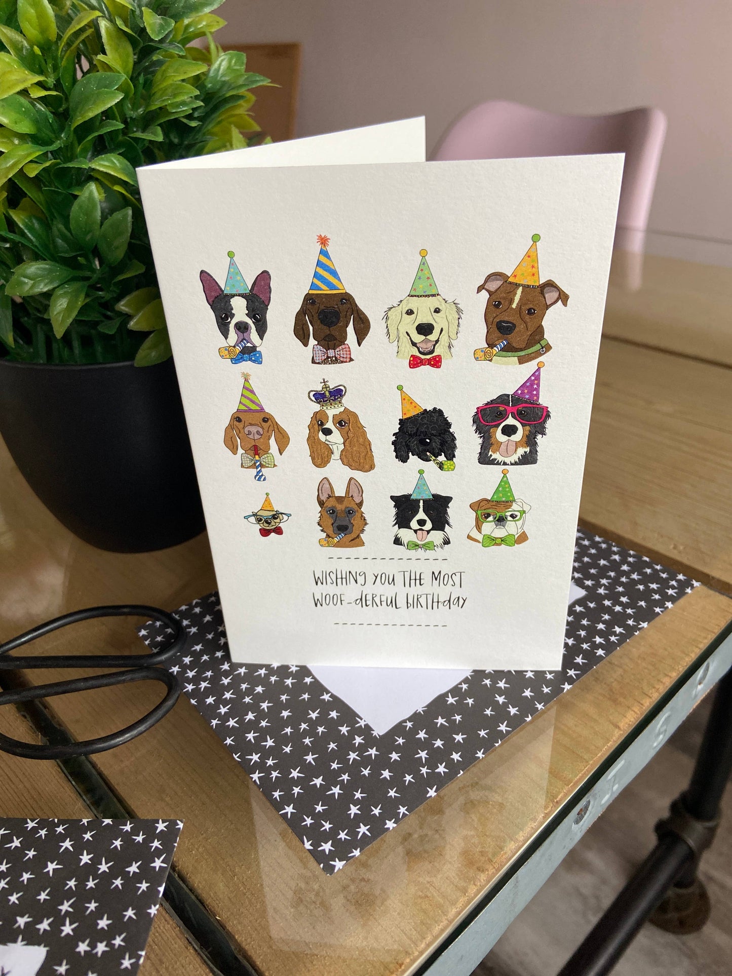 Dandelion Stationery - Woof-derful Birthday - Greetings Card
