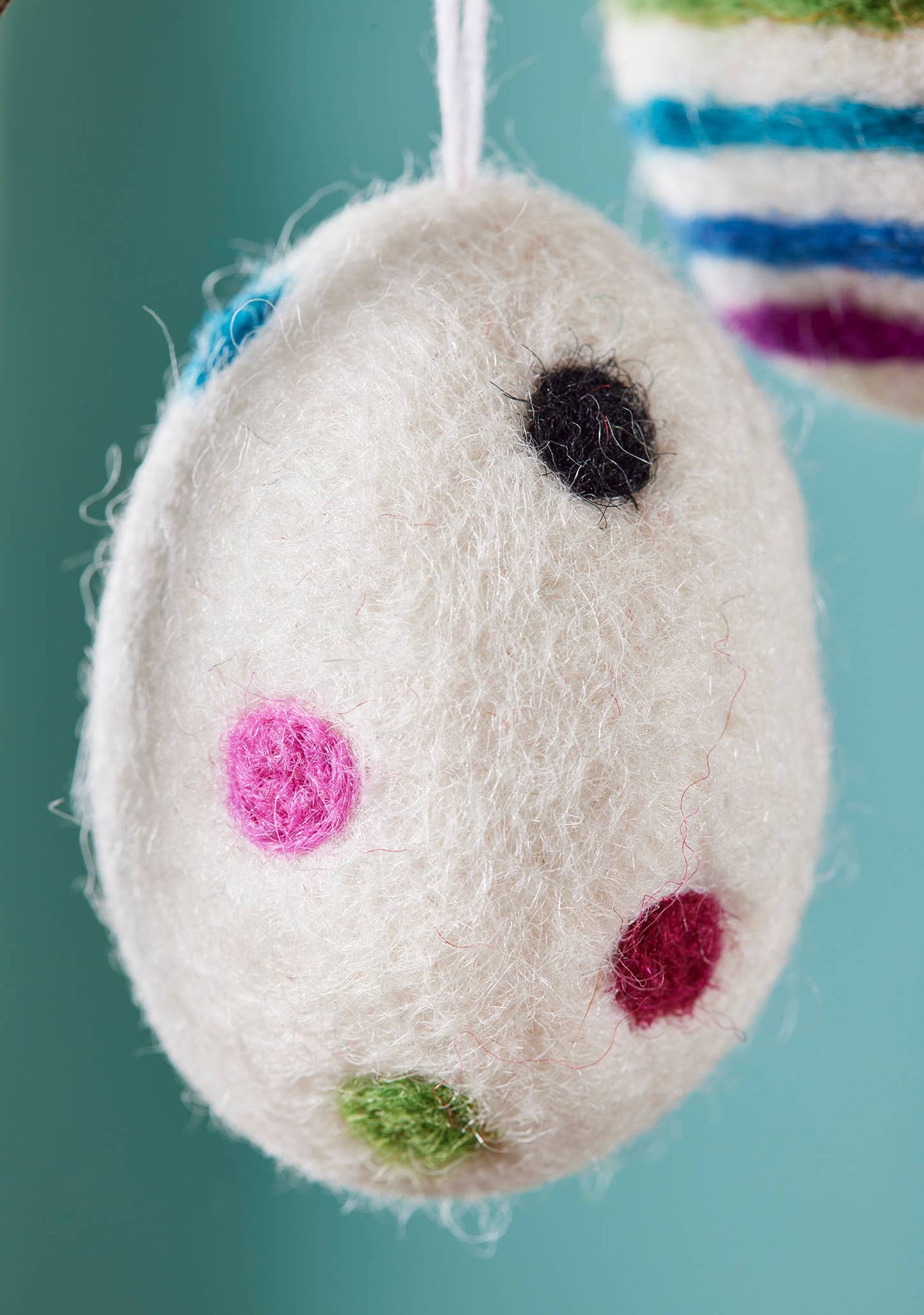 Namaste - 1Felt Rainbow Egg Decoration