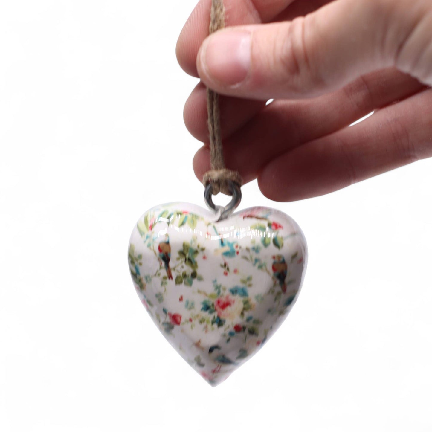 Decor Wood Hearts - Rose Gold (50) - in Jar