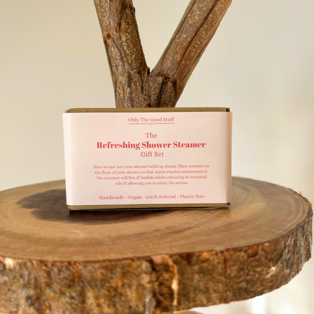 Only The Good Stuff - Two Piece Mini Shower Steamer Gift Set- Refreshing