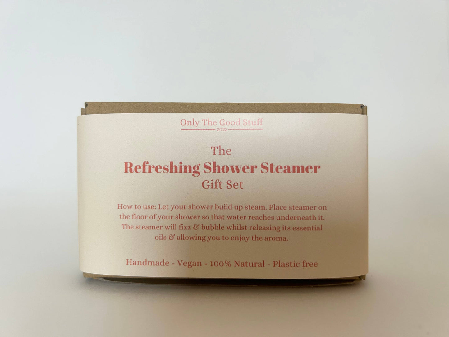 Only The Good Stuff - Two Piece Mini Shower Steamer Gift Set- Refreshing: Happy Birthday