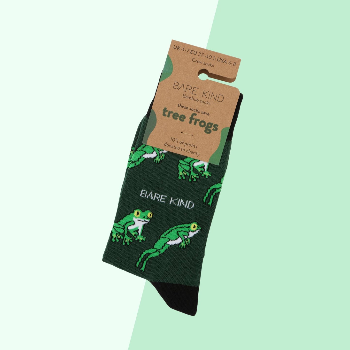 Bare Kind - Tree Frog Socks