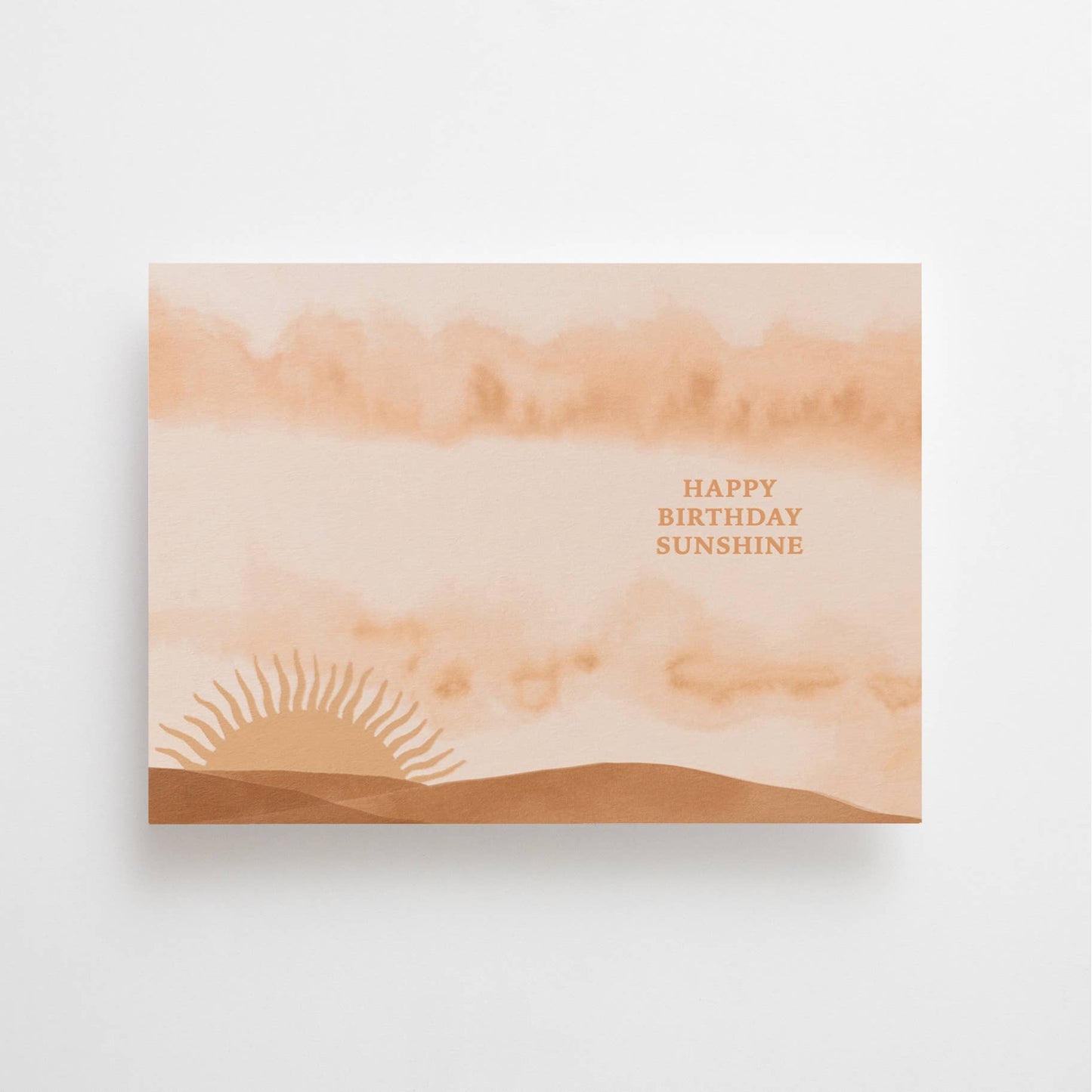 Anna Cosma - HAPPY BIRTHDAY SUNSHINE - POSTCARD - CELEBRATION CARD