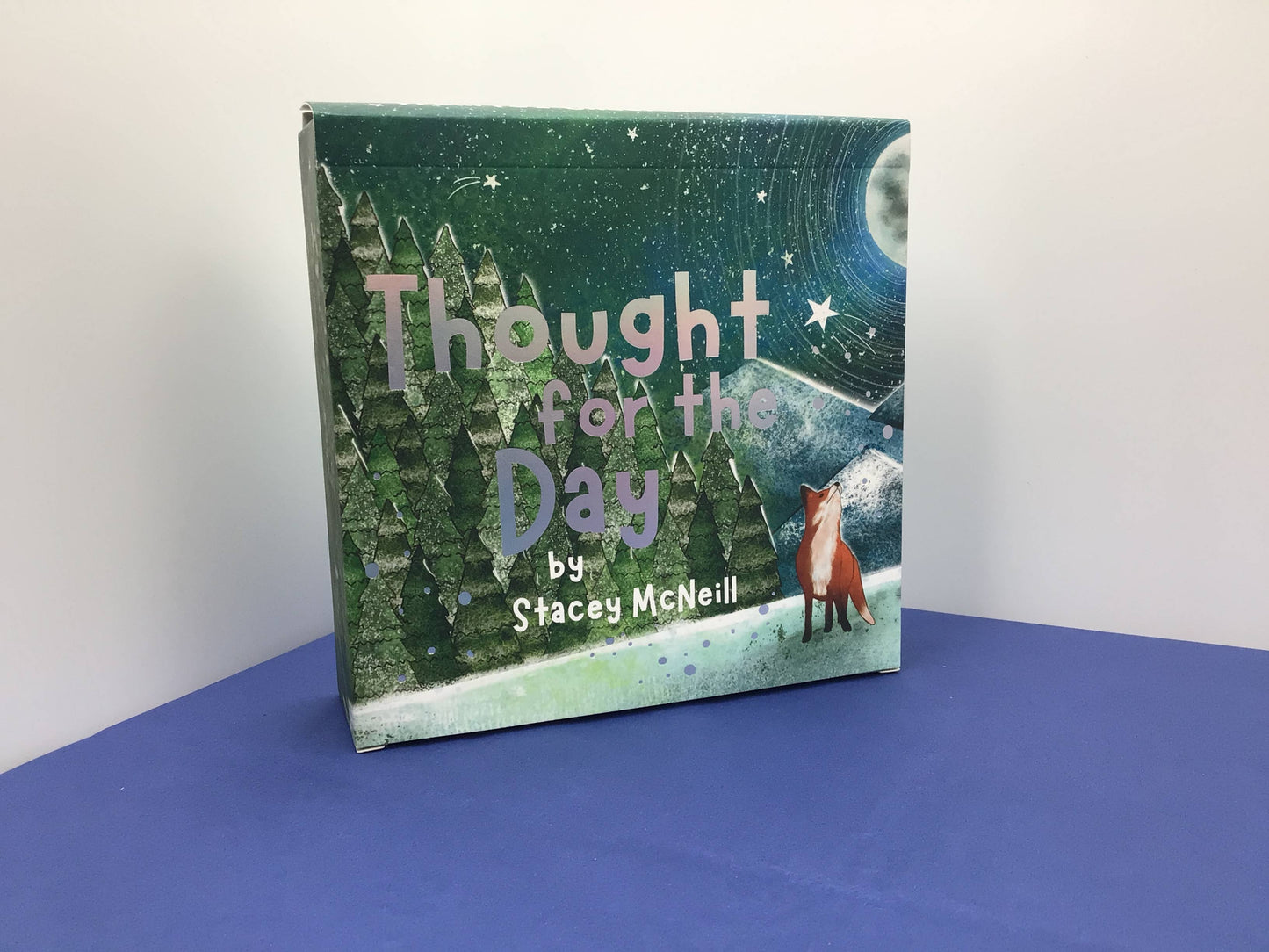 Fox Under The Moon - Thought For The Day: 366 Desktop Quotes - UNDATED