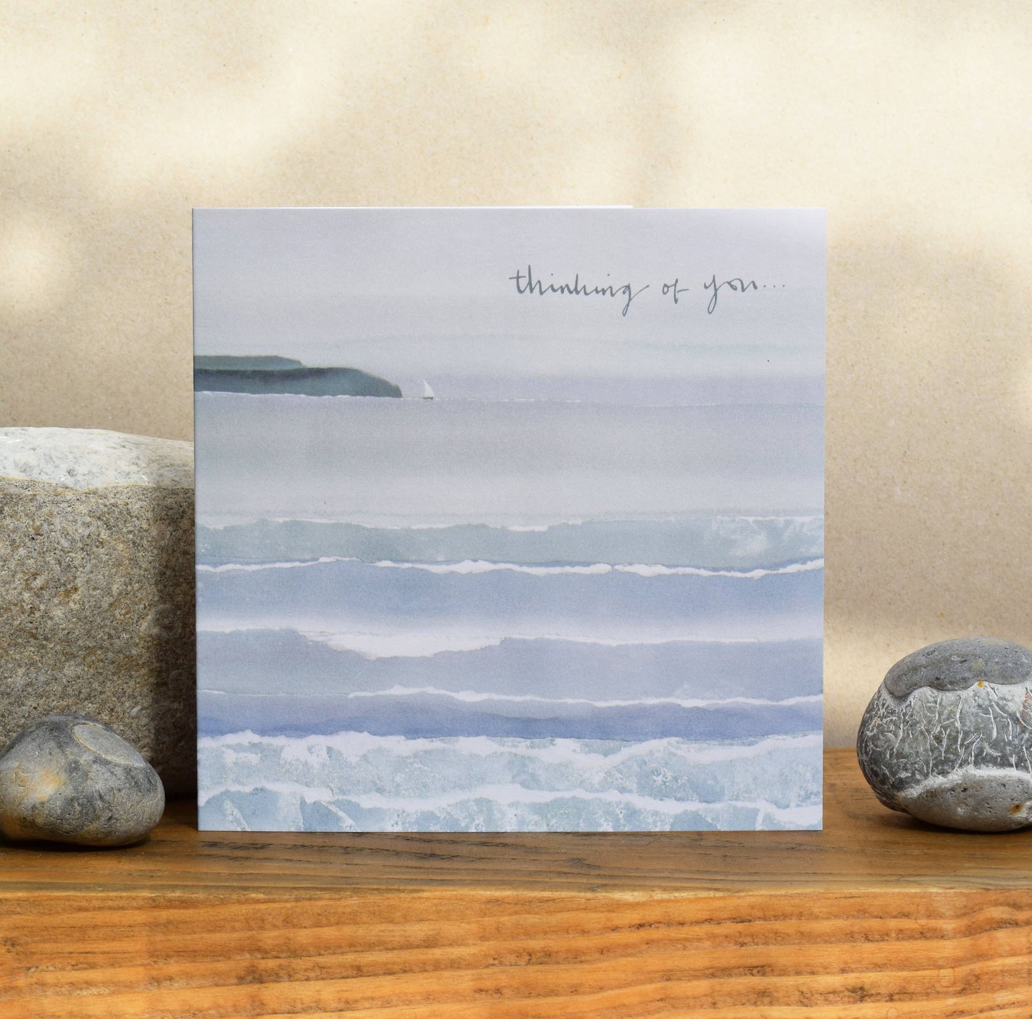 Windsock Press - Sympathy/Condolence/Thinking of You Card (distant sails)