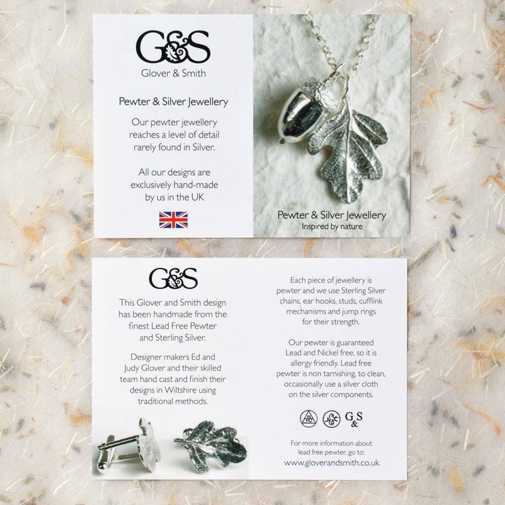 Starfish Drop Earrings, English Pewter Jewellery