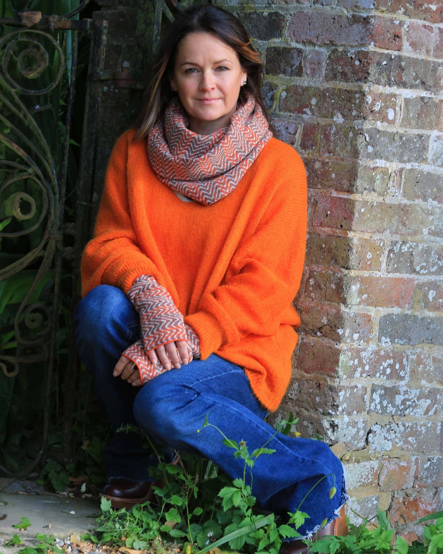 Cadenza Italy Ltd - Cashmere Blend Ripple Snood