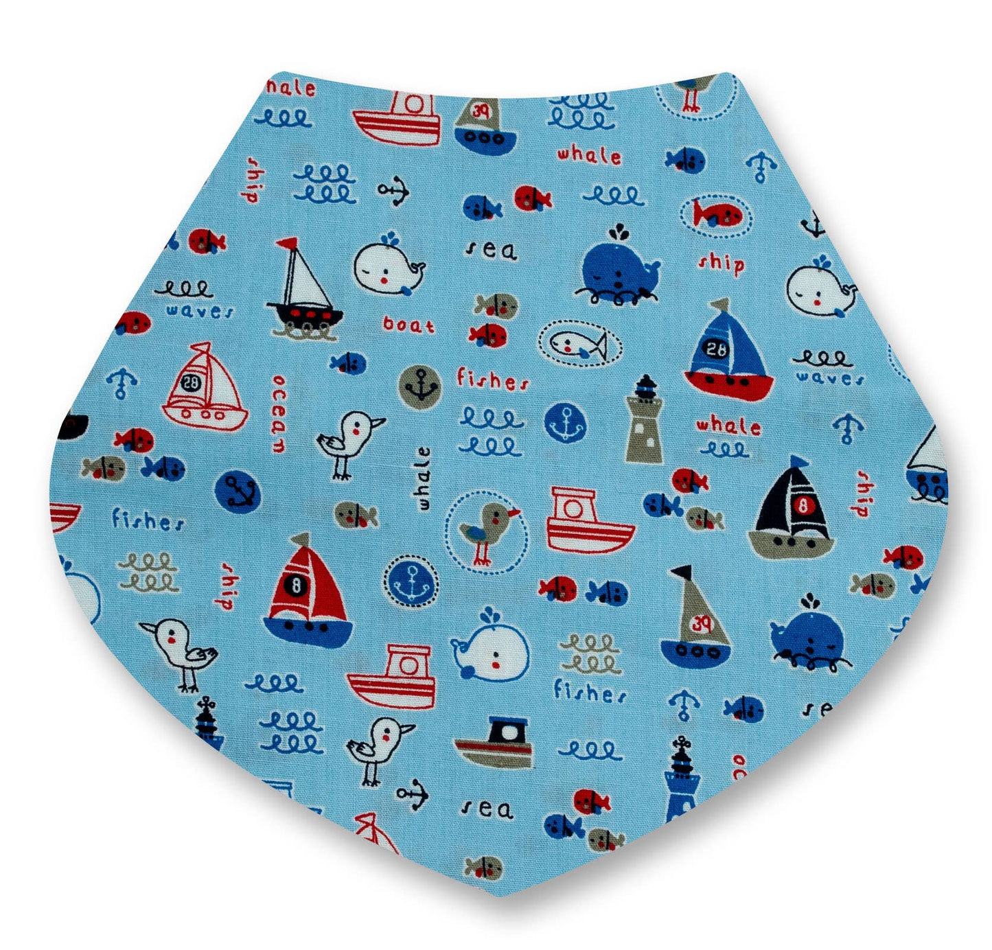 Seaside Dribble Bib