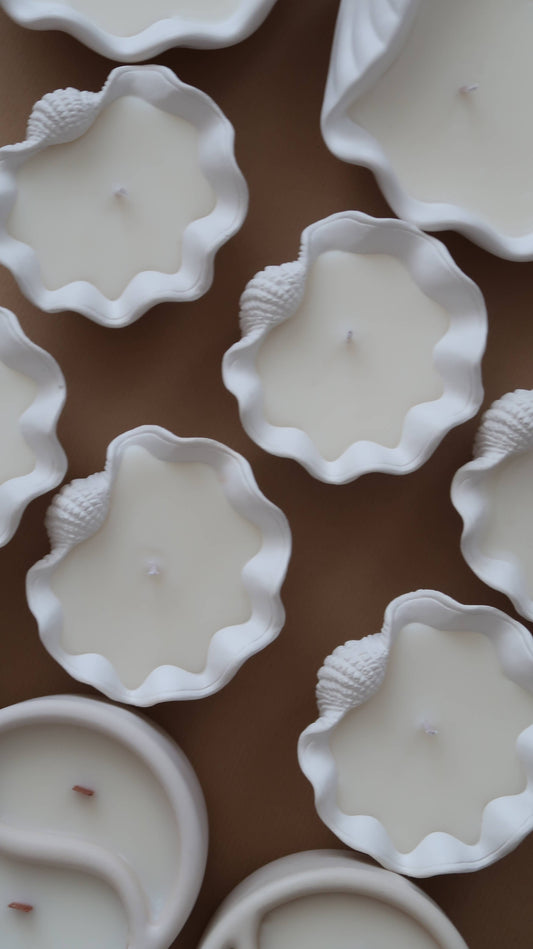 Jeune Home - Mini clam shell scented candle