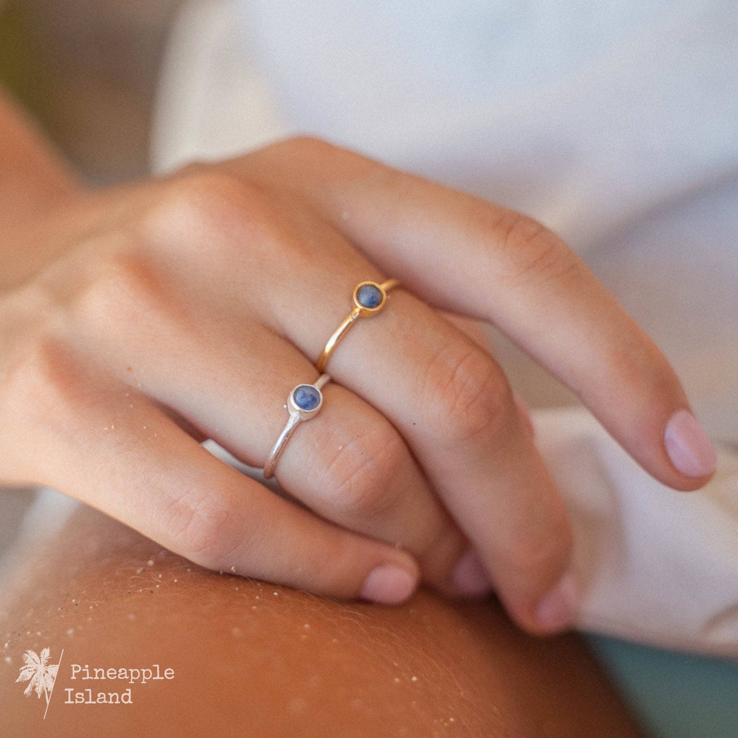 Pineapple Island - Gemstone Adjustable Ring, Gemstone Ring, by Pineapple Island - ST-072