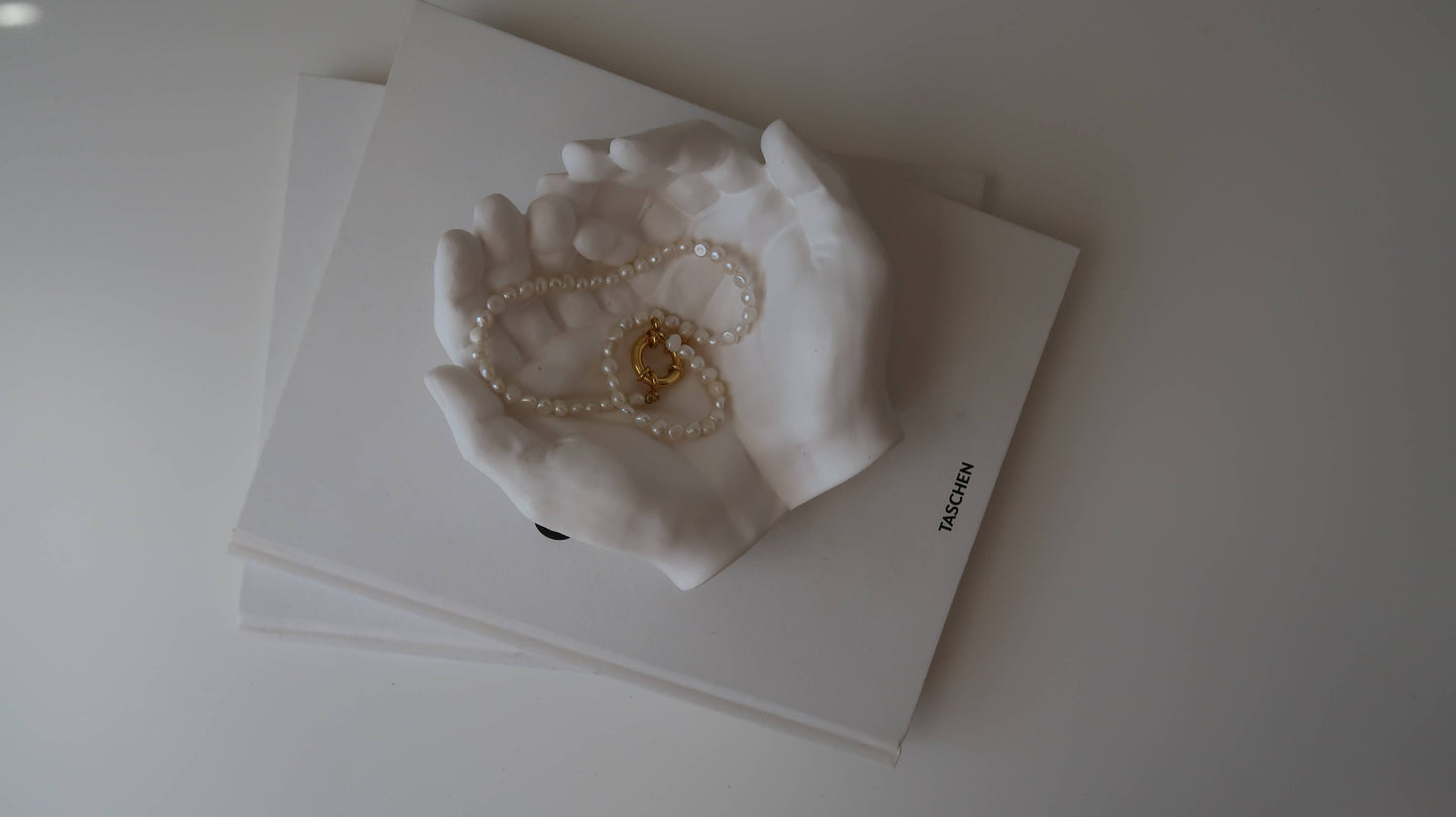 Jeune Home - Cupped Hands Bowl - Jewellery tray