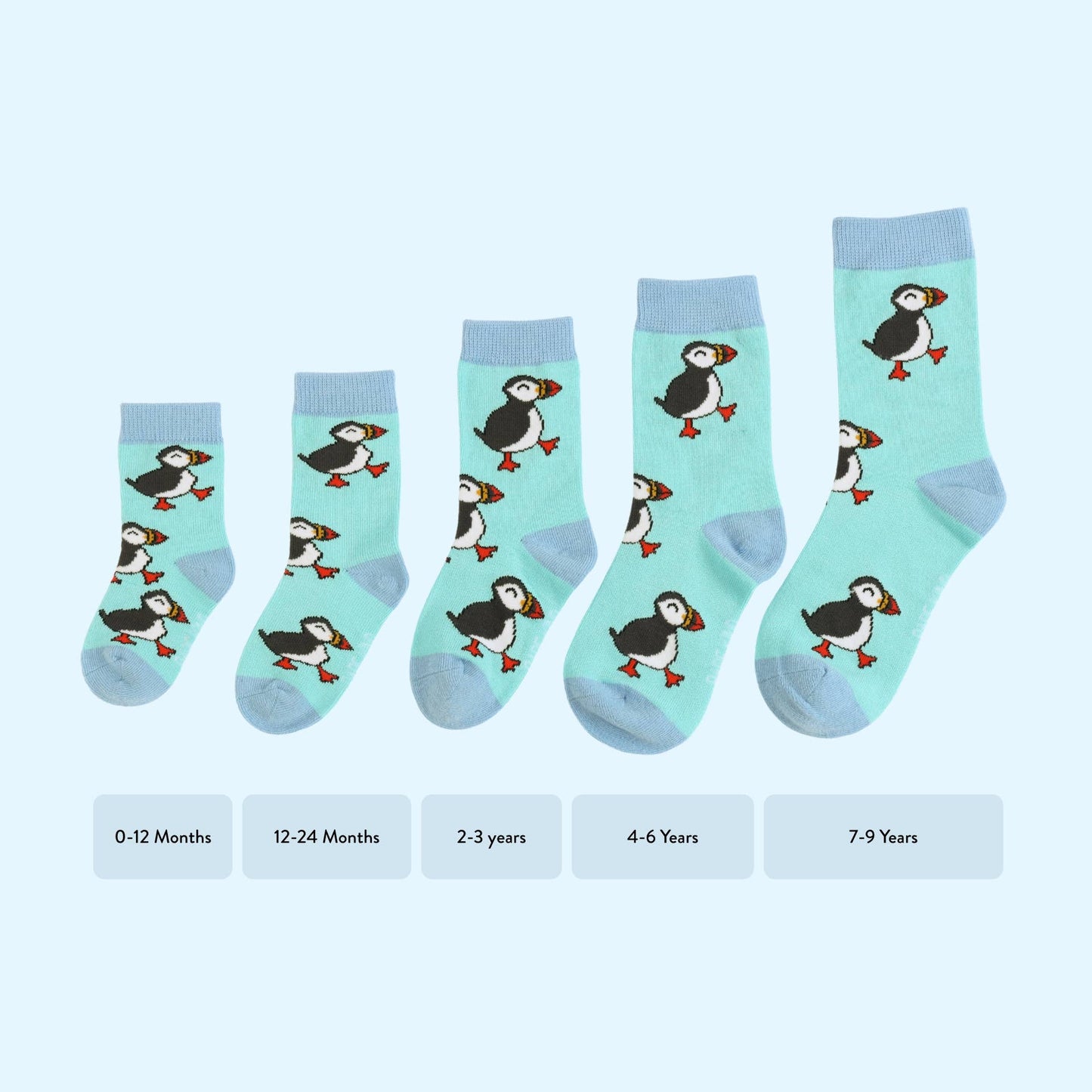 Bare Kind - Puffin Socks - Kid's socks