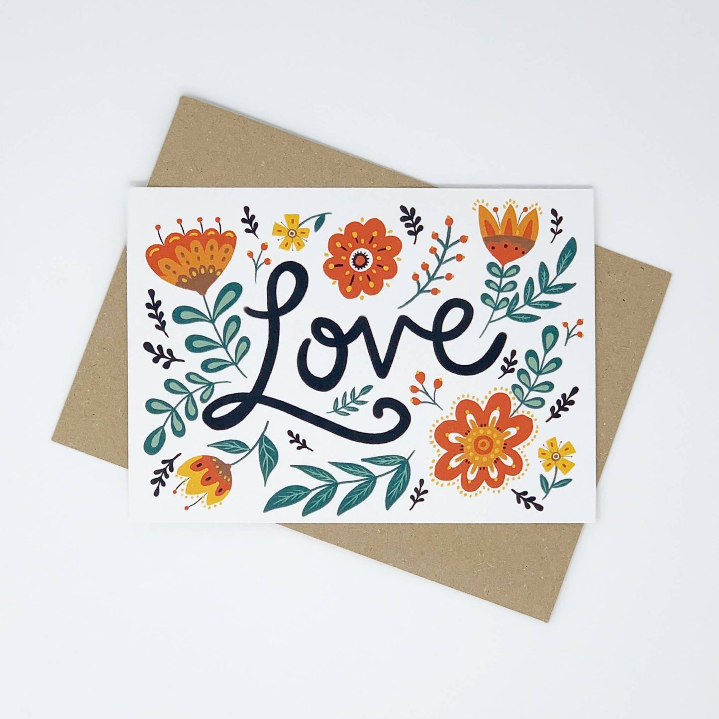 Lomond Paper Co - Love Folk Card