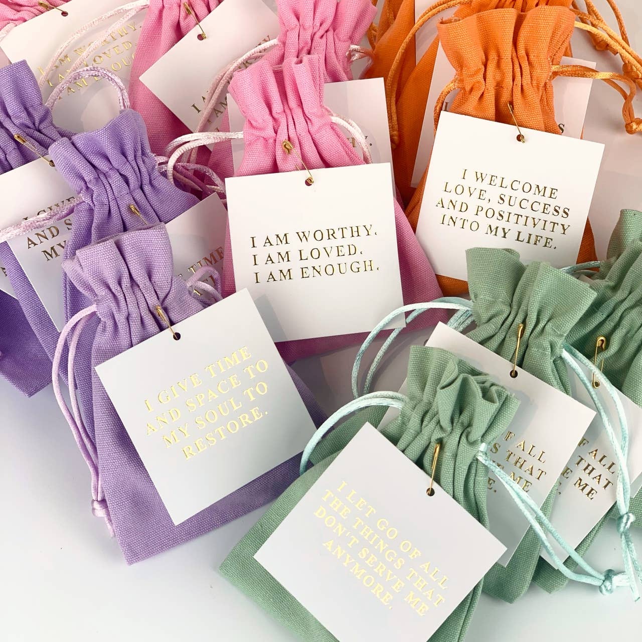 The Sun & My Soul Positive Crystal Kit - Set of 3 Citrine, Sunstone, Rhodonite