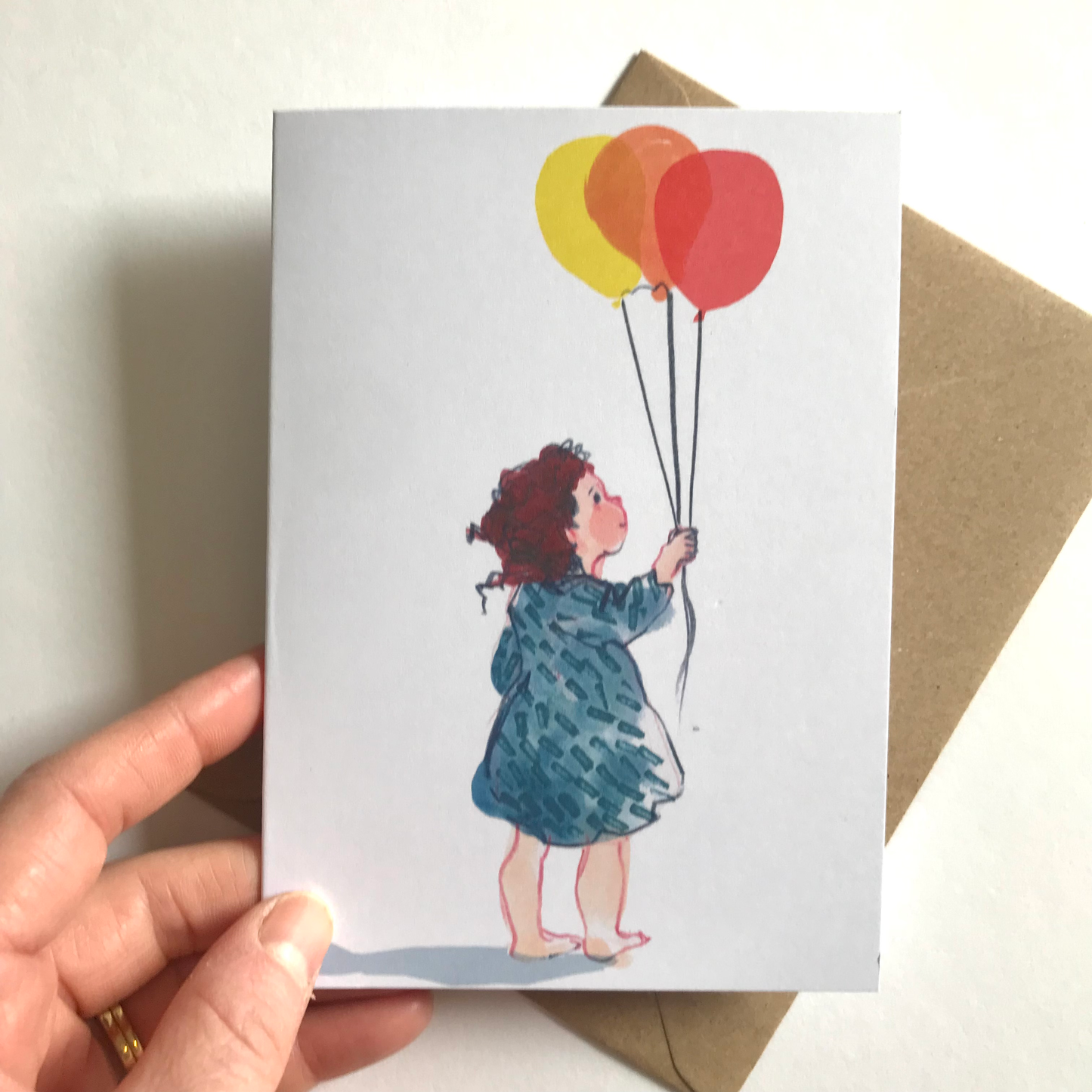 Esther Kent Design - Balloons Card