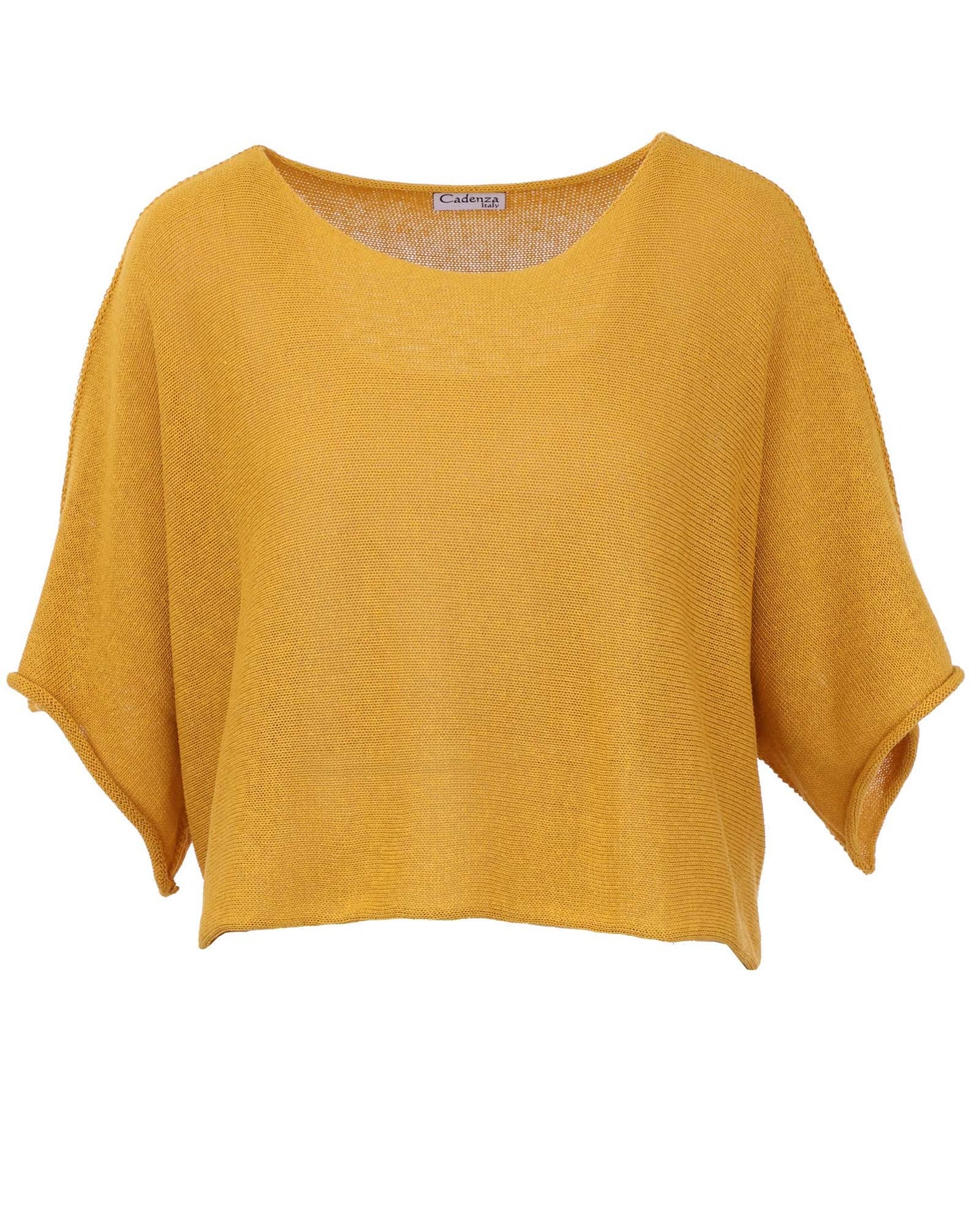 Cadenza Italy Ltd - Cotton Blend Short Tunic Top