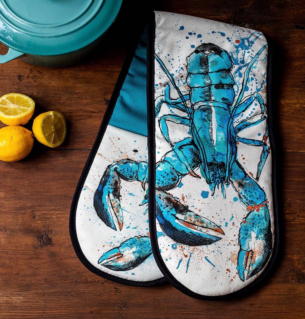 Dollyhotdogs - Blue Lobster Oven Glove