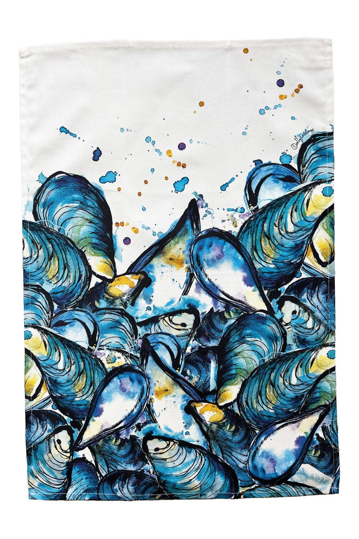 Mussels Tea Towel