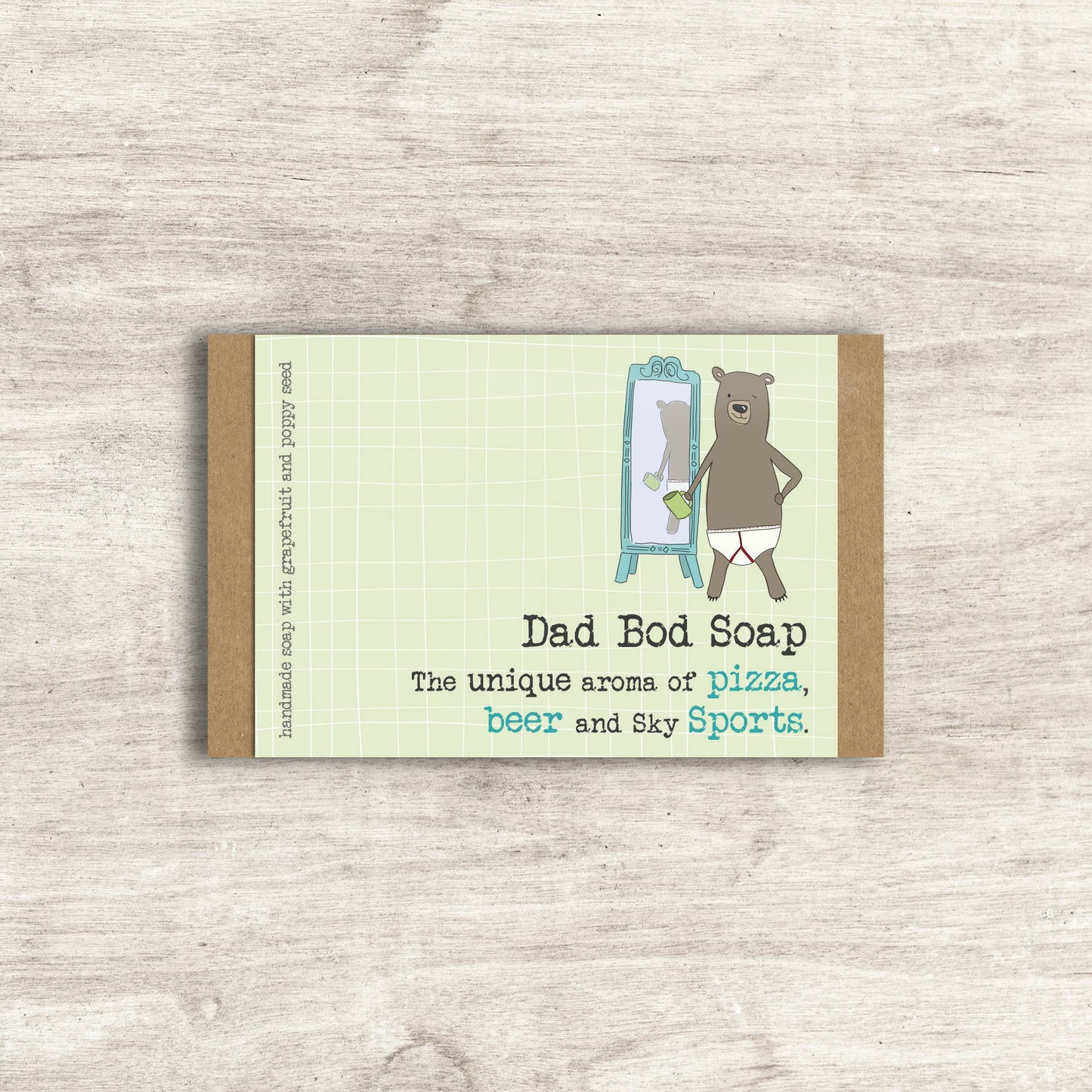 Dandelion Stationery - Dad Bod Soap - Humorous Soap Gift