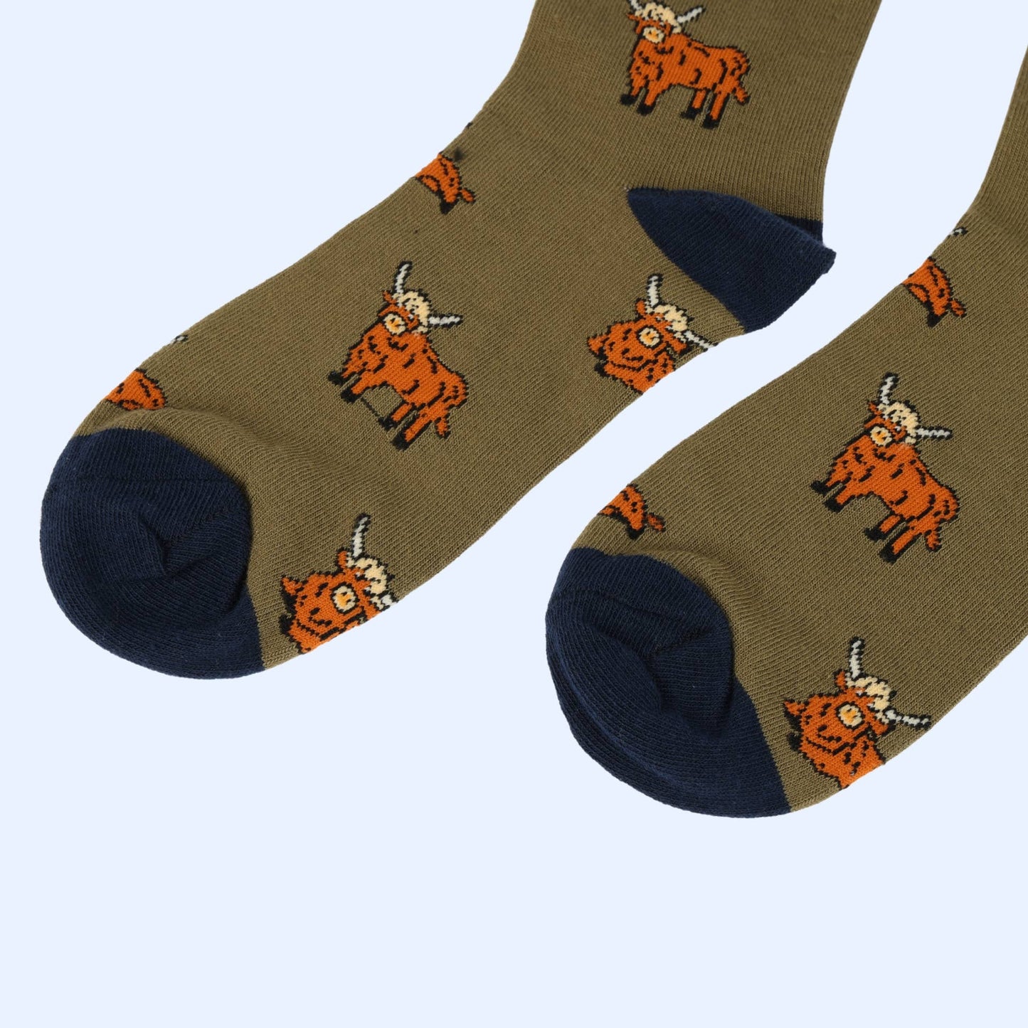 Bare Kind - Highland Cow Socks