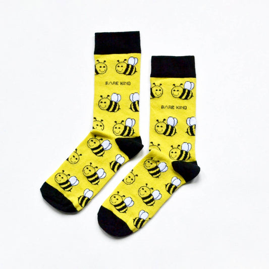 Bare Kind - Yellow Bee Socks