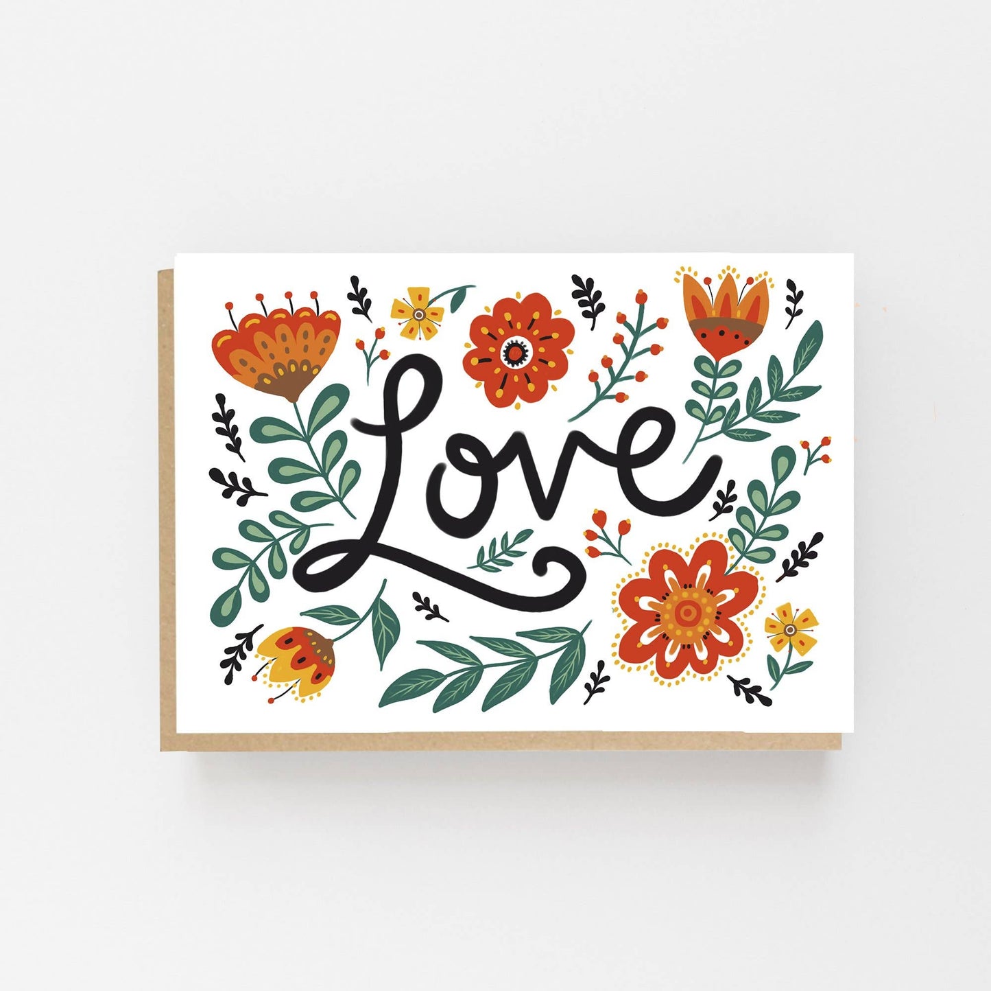 Lomond Paper Co - Love Folk Card
