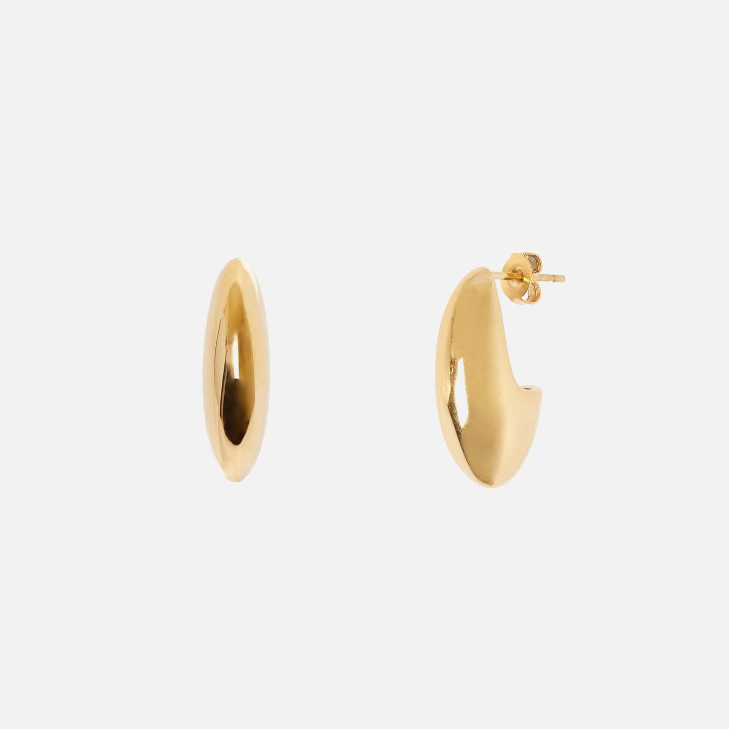 Kittiwake Waterproof Gold Drop Earrings