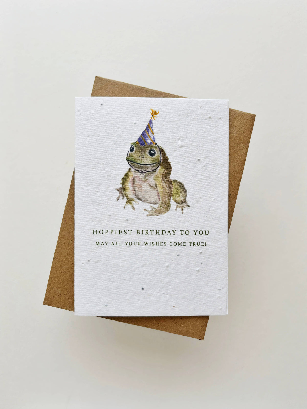 Honey & Incense - Plantable Toad Birthday Card
