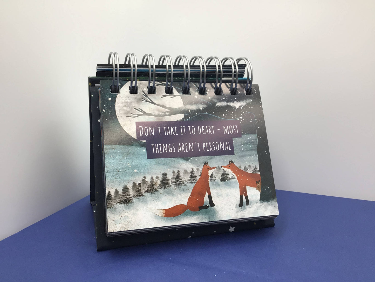 Fox Under The Moon - Thought For The Day: 366 Desktop Quotes - UNDATED