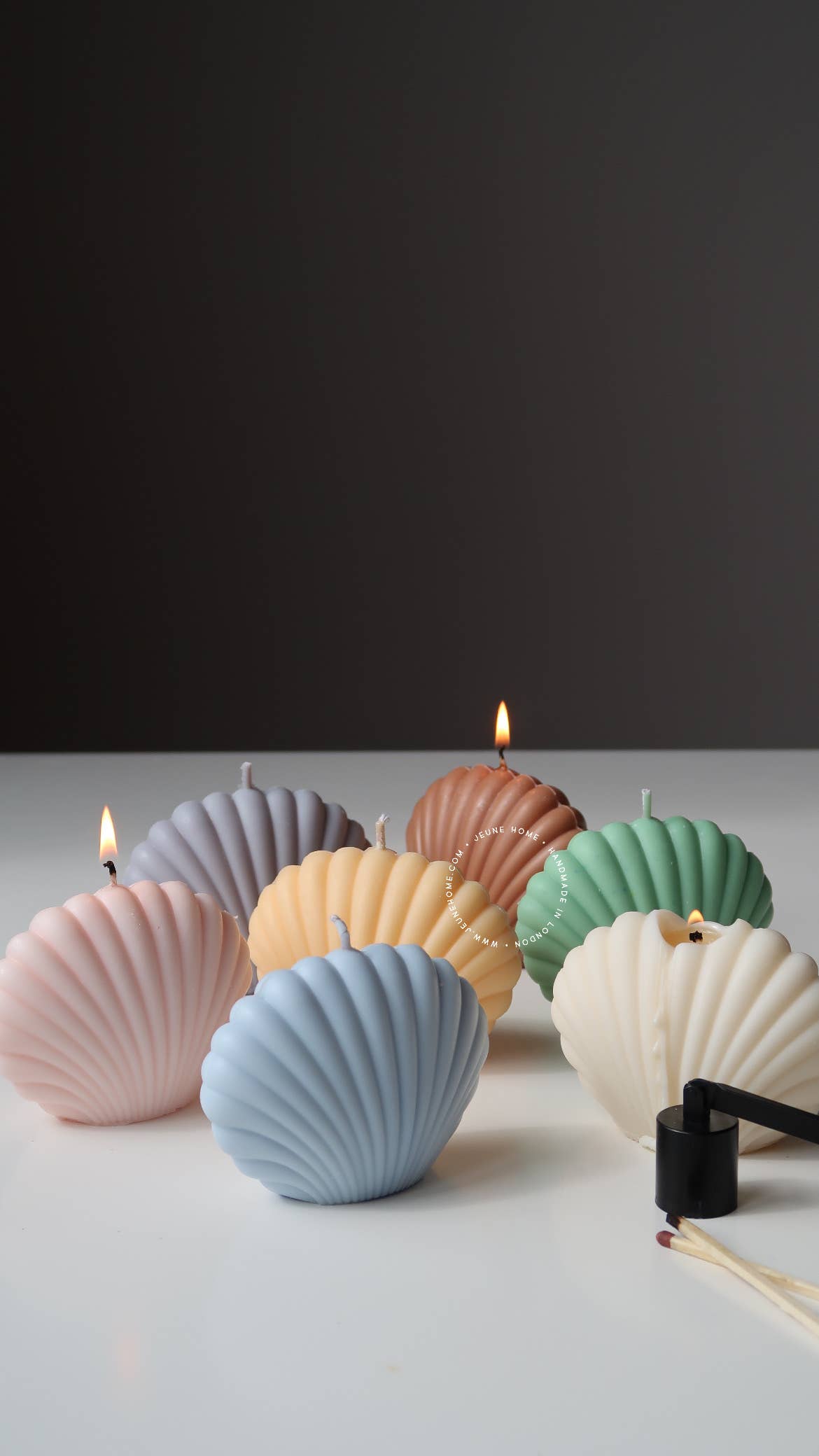 Jeune Home - Shell candle