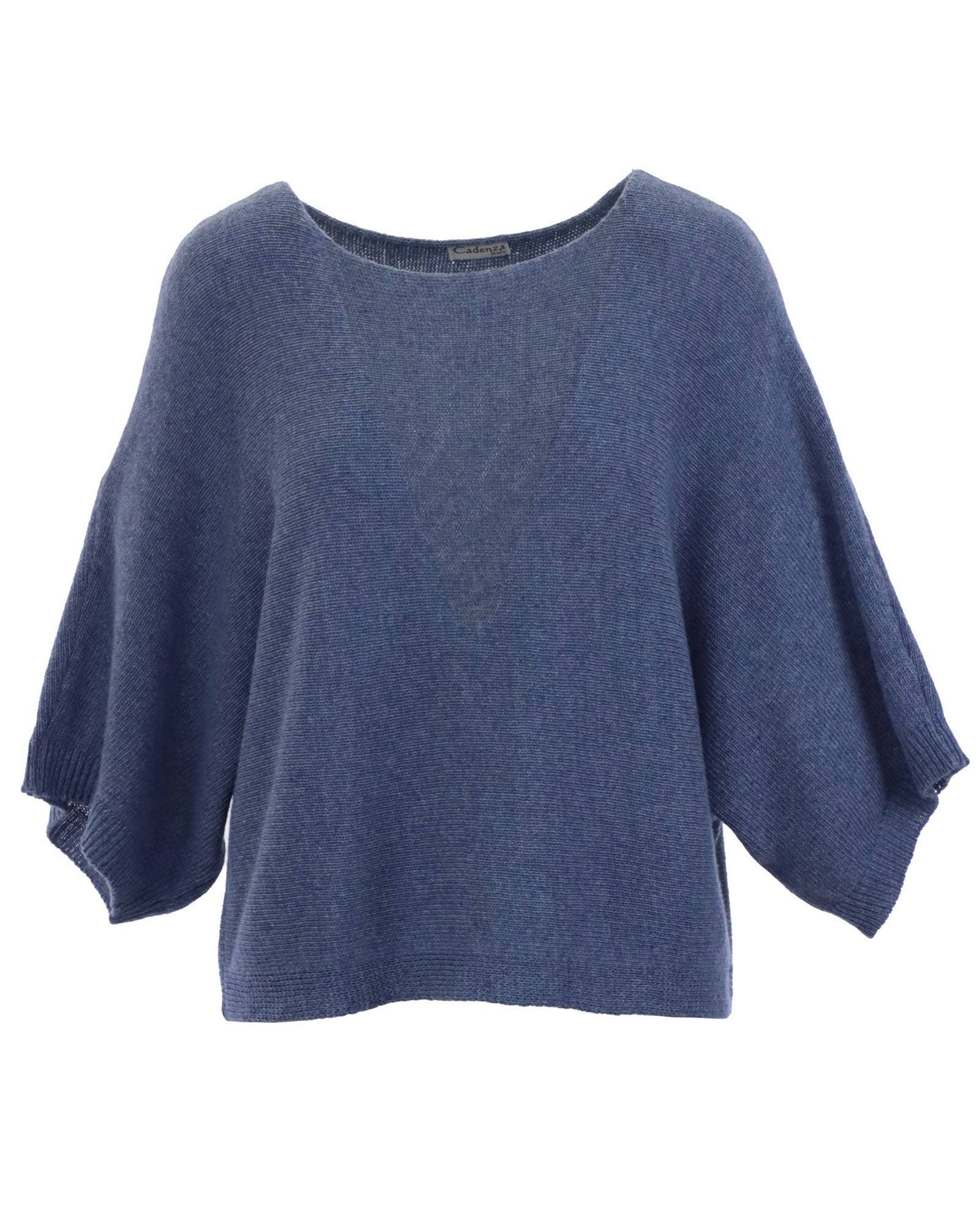 Cadenza Italy Ltd - Cashmere Blend Boat Neck Tunic