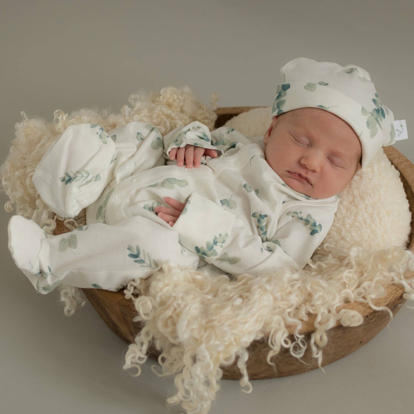 Ciconia Organics Eucalyptus Sleepsuit: 3-6M