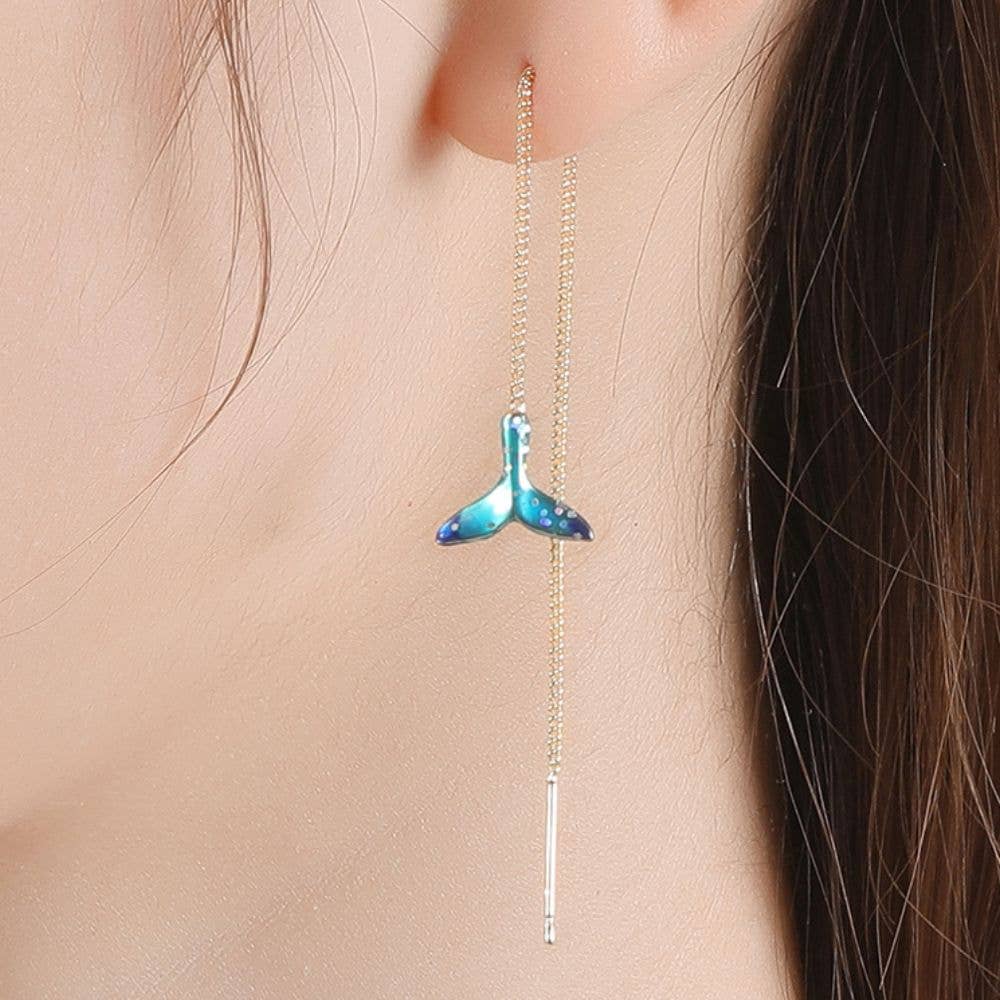 Verdivine - Mermaid Tail Earrings