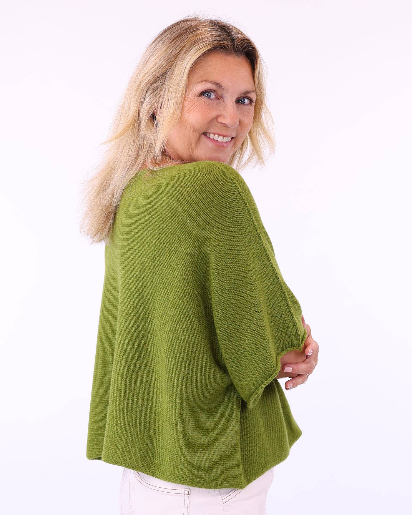Cashmere Blend Short Tunic Top