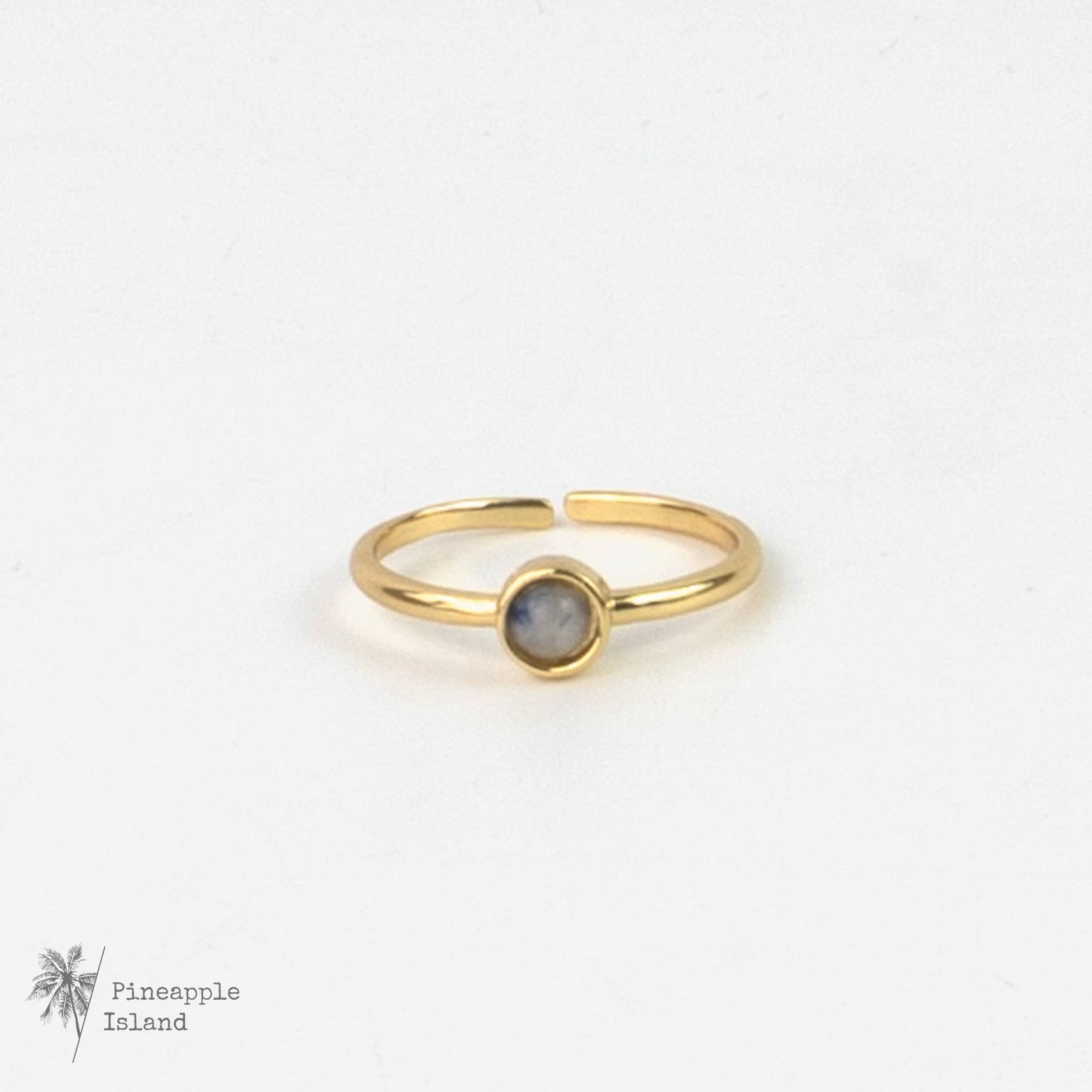 Pineapple Island - Gemstone Adjustable Ring, Gemstone Ring, by Pineapple Island - ST-072